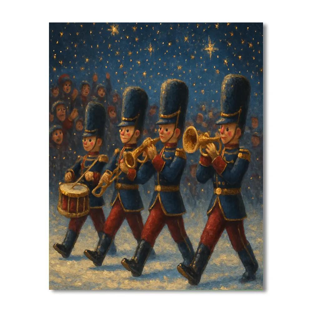 Stardust Nutcracker March Numbered painting kits