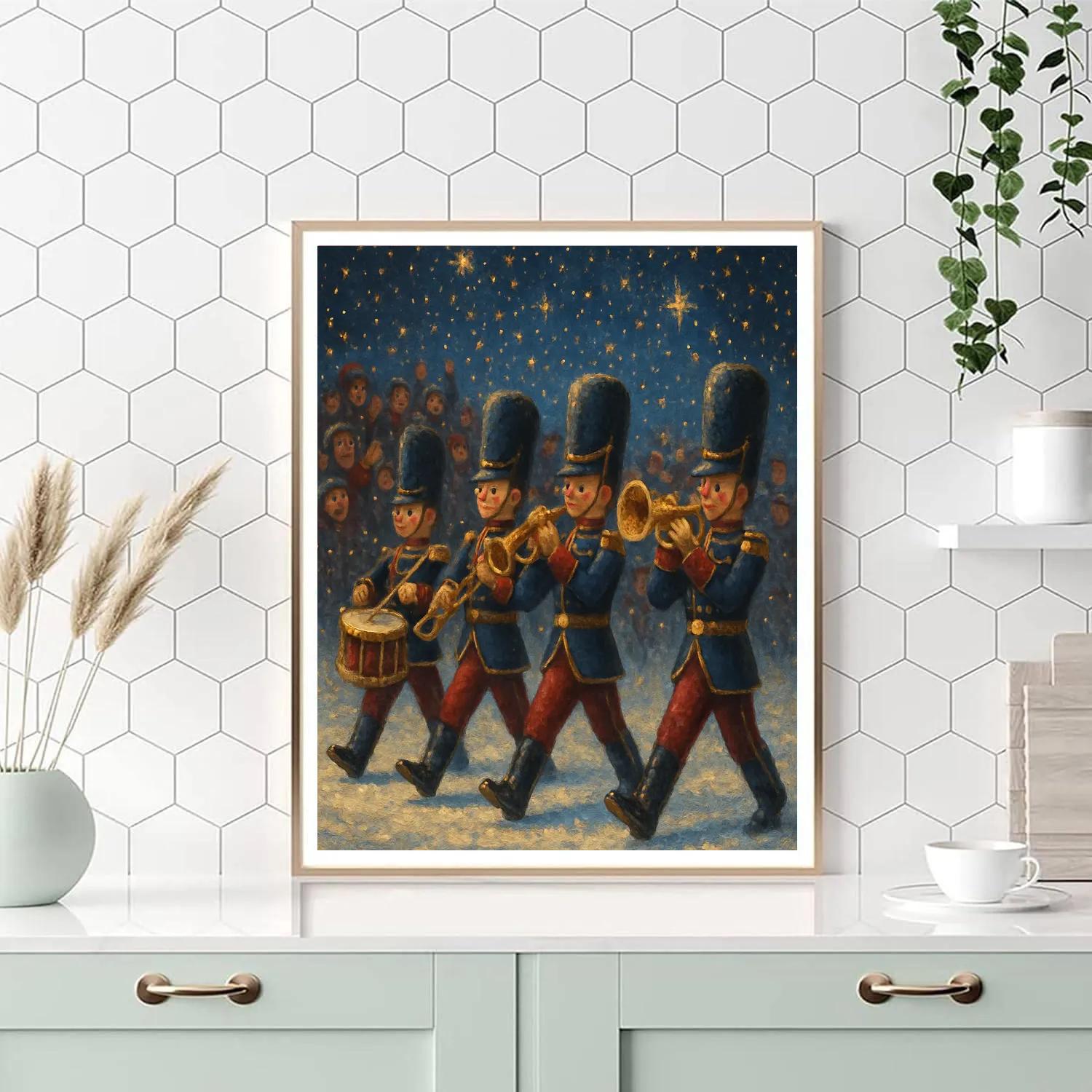 Stardust Nutcracker March Numbered painting kits