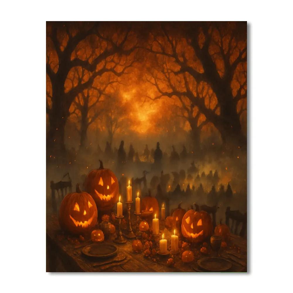 The Hollows Velvet Feast Numbered painting kits