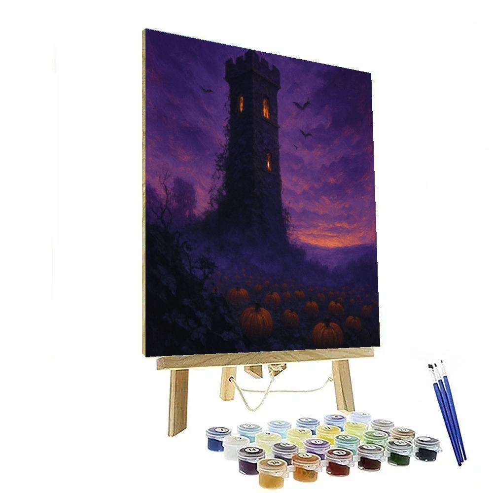 The Veiled Watchtower Number painting