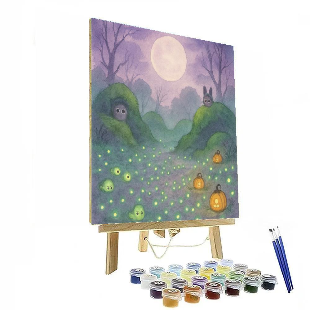 The Glowworm Glen painting number kit