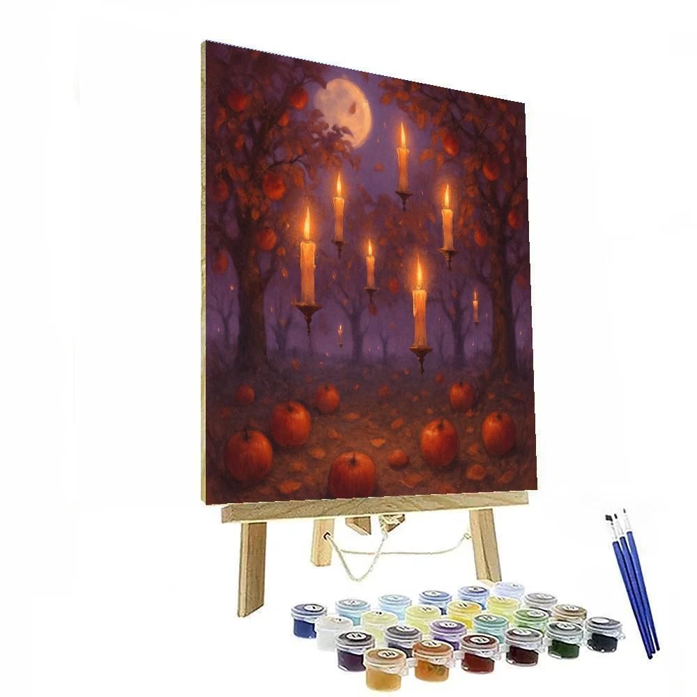 The Orchard Of Floating Candles Paint by numbers art