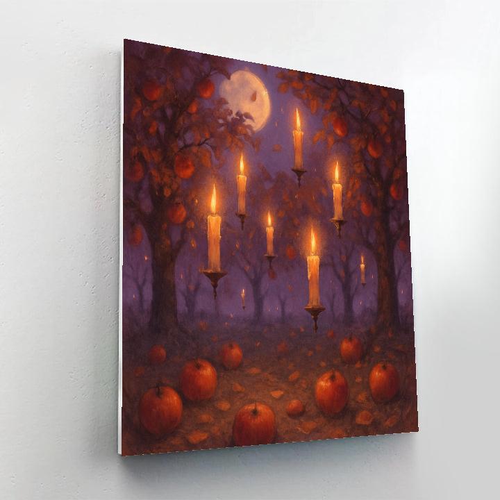 The Orchard Of Floating Candles Paint by numbers art