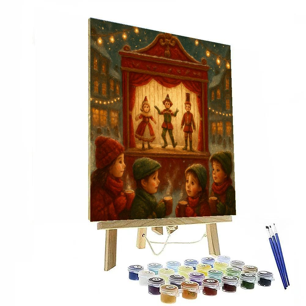 Puppet Theater Holiday Tale paint by color