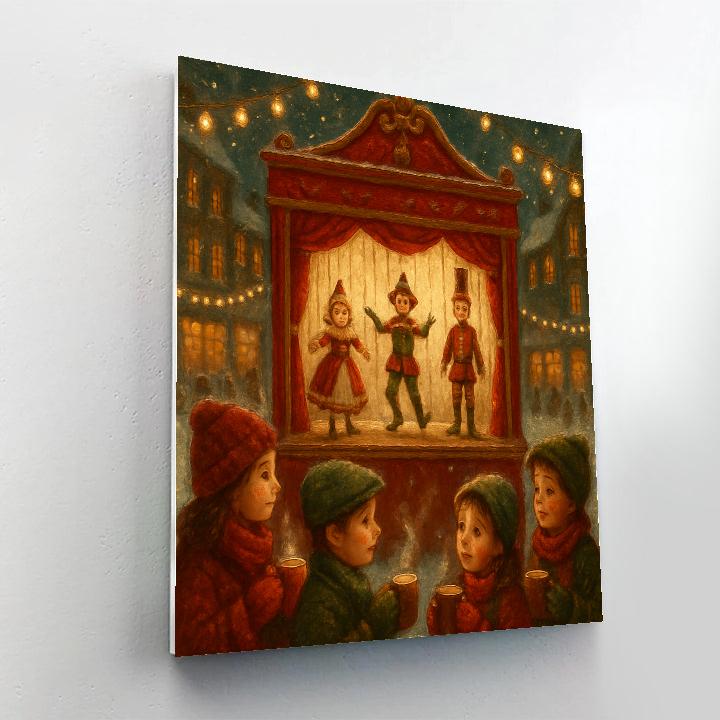 Puppet Theater Holiday Tale paint by color