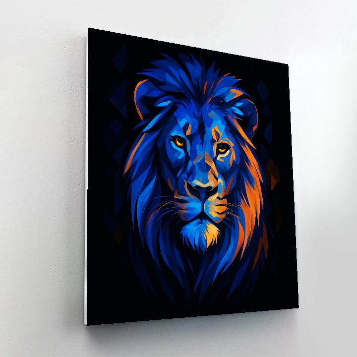 Radiant Lion Core Paint by numbers kits