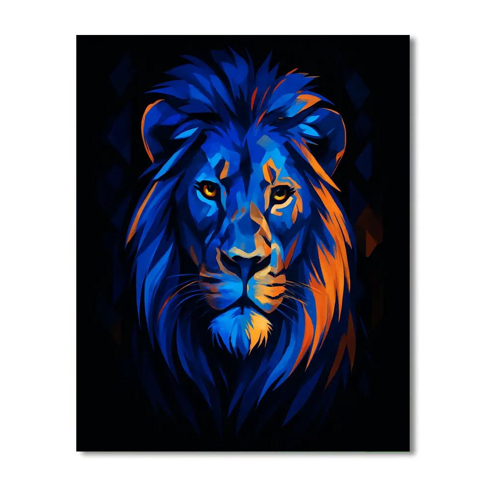 Radiant Lion Core Paint by numbers kits