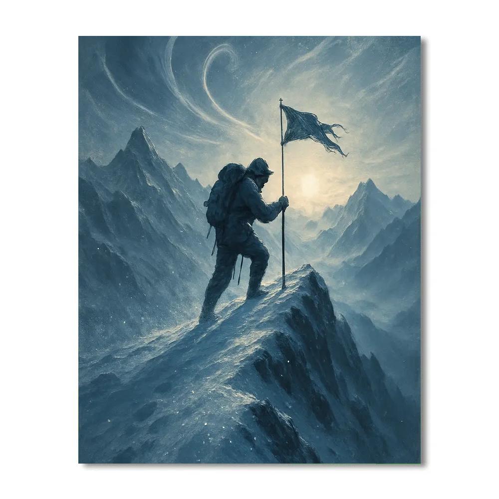 Mountain Starwind Ascent Numbered painting kits