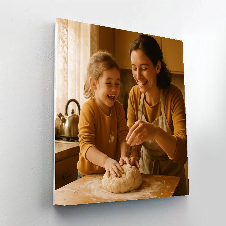 Cooking Together Morning Light DIY paint by numbers