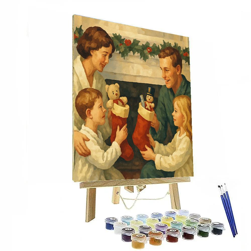 Stocking Exchange Morn paint by number