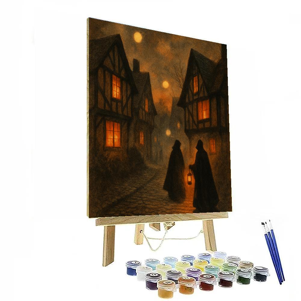 Ghostlight Lane Numbered painting kits
