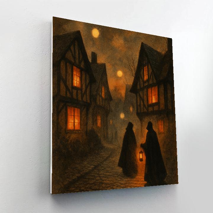 Ghostlight Lane Numbered painting kits