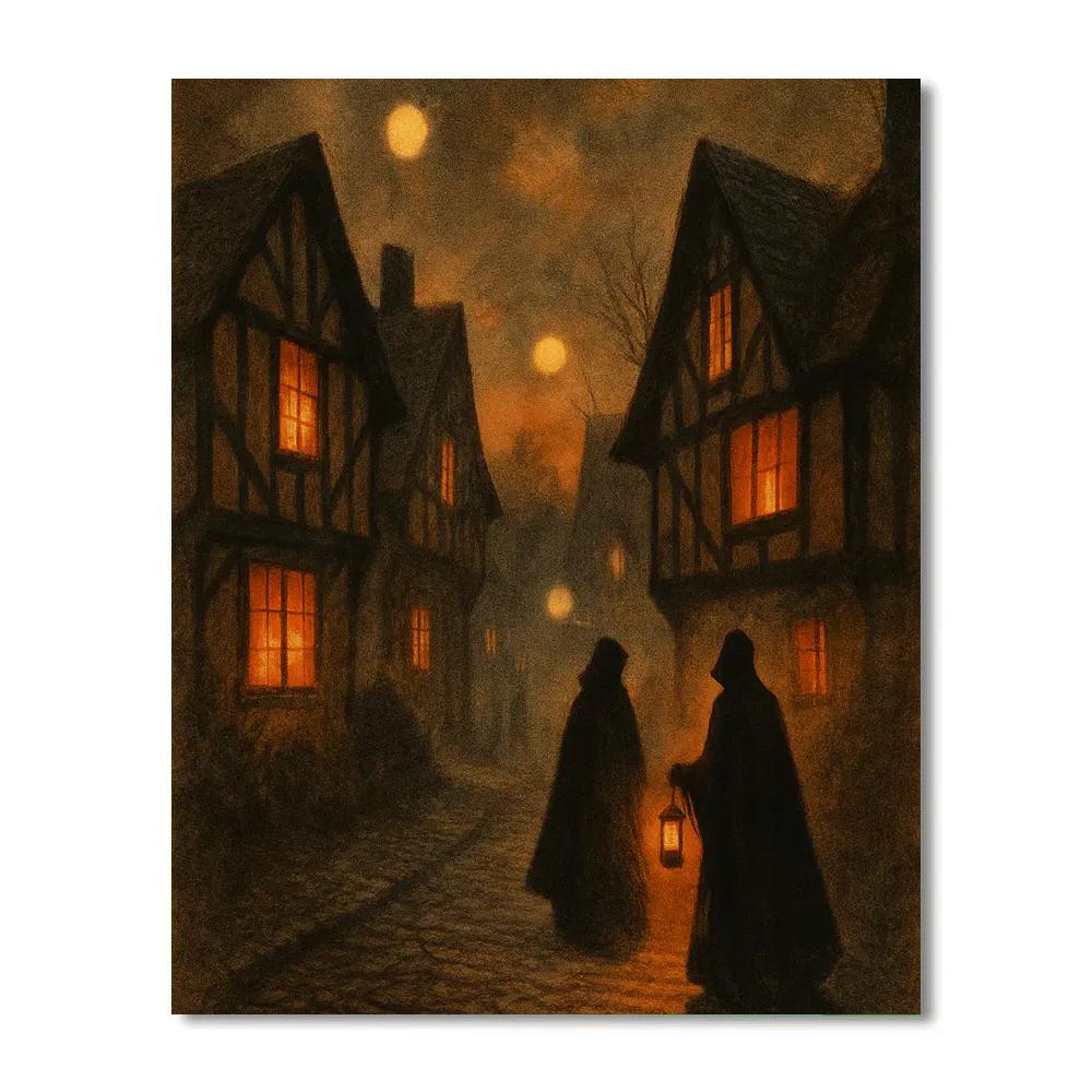 Ghostlight Lane Numbered painting kits