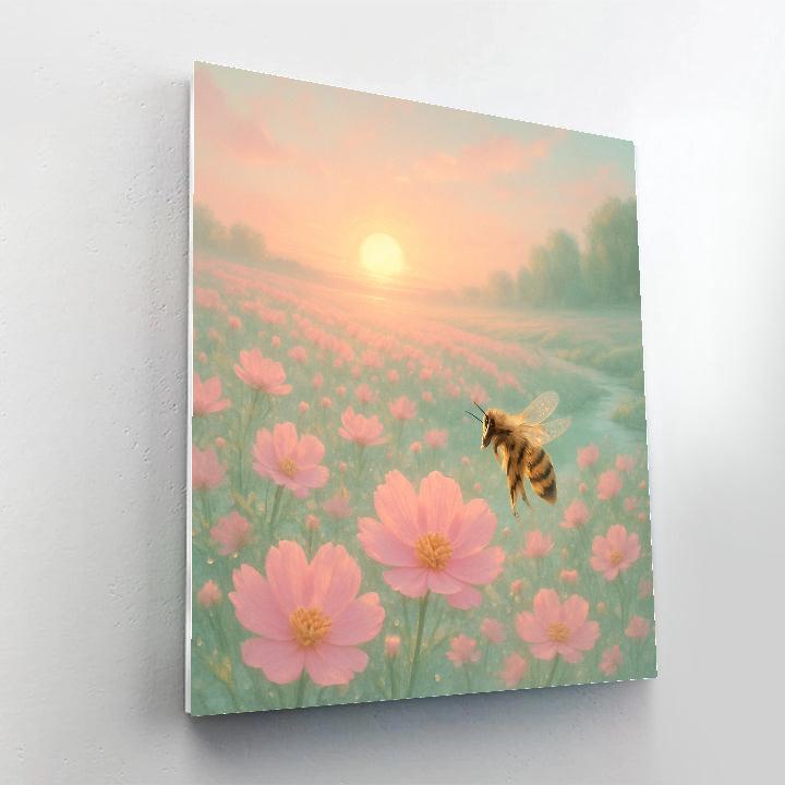 Flower Dawn Petal Tide paint by number