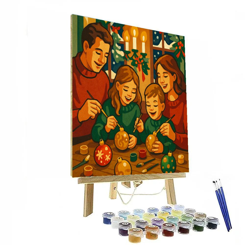 Ornament Workshop Joy Paint by numbers kits