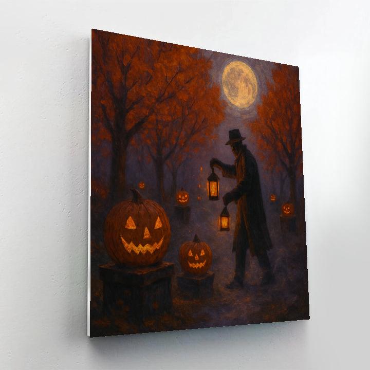 The Lanternmans Orchard Vigil Painting by numbers kit
