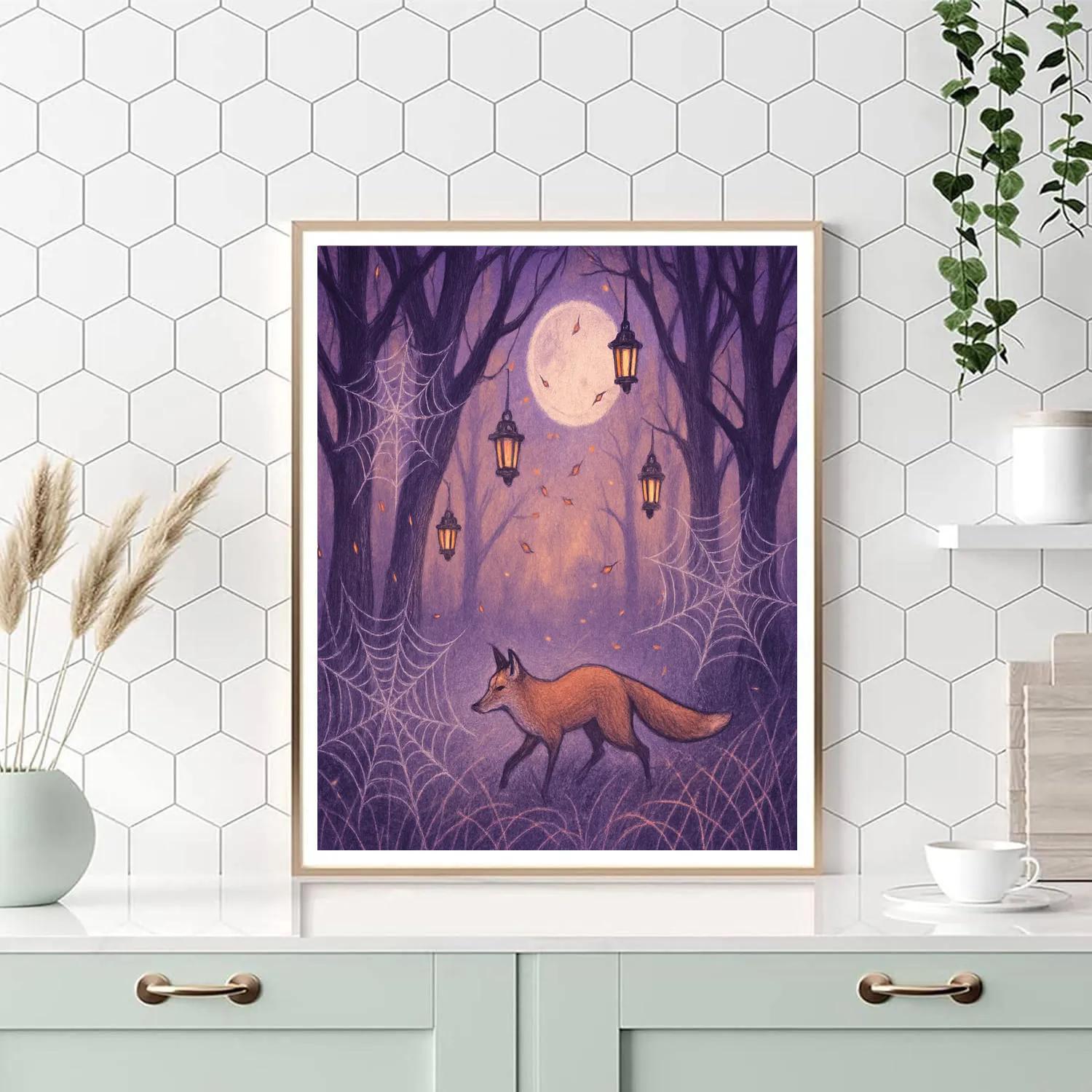Gossamer Grove At All Hallows Numbered painting kits