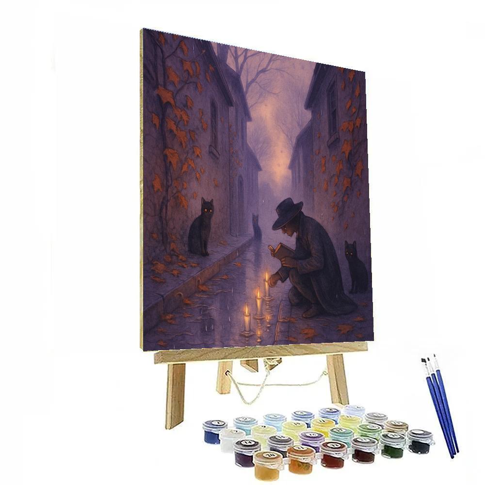 The Lantern Poets Lane DIY paint by numbers