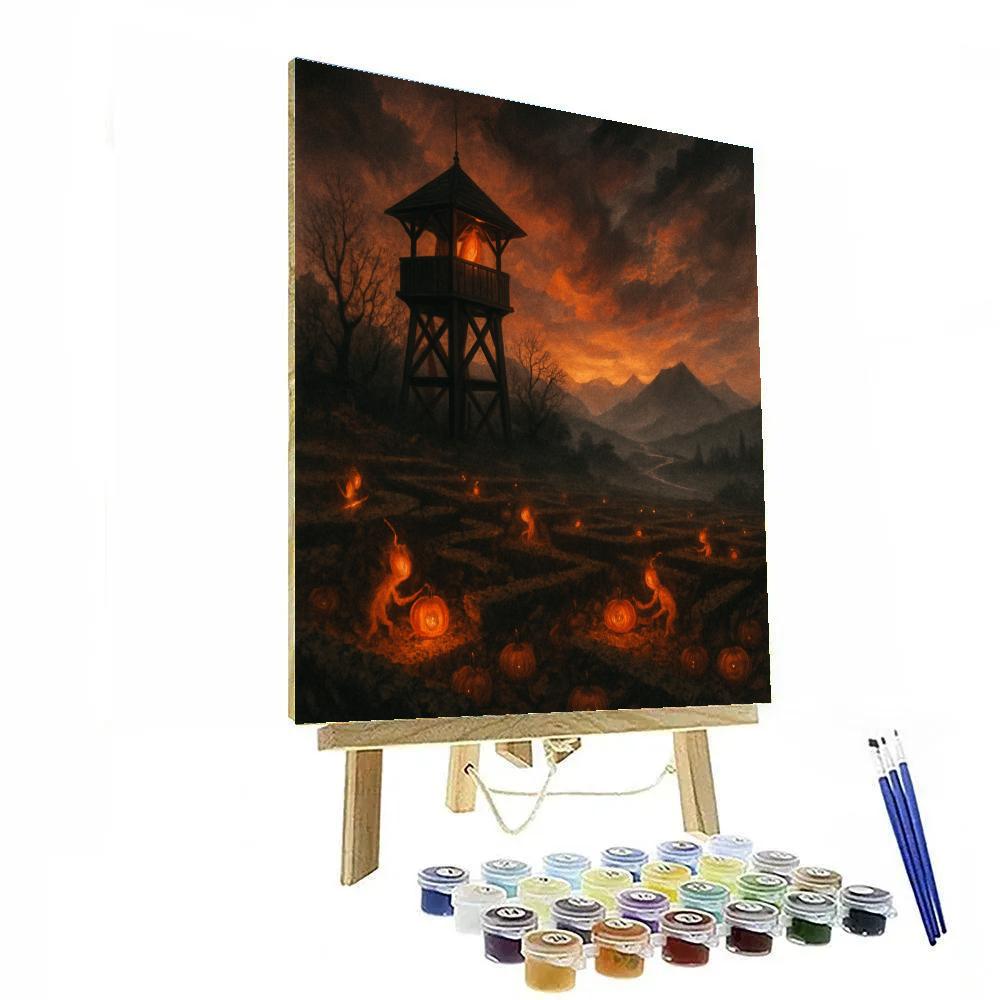 The Ember Orchard Keep Paint by numbers art