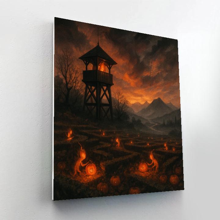 The Ember Orchard Keep Paint by numbers art