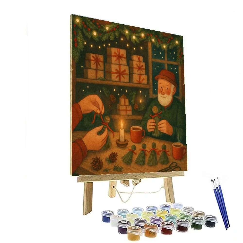Pine Needle Toy Workshop paint by color