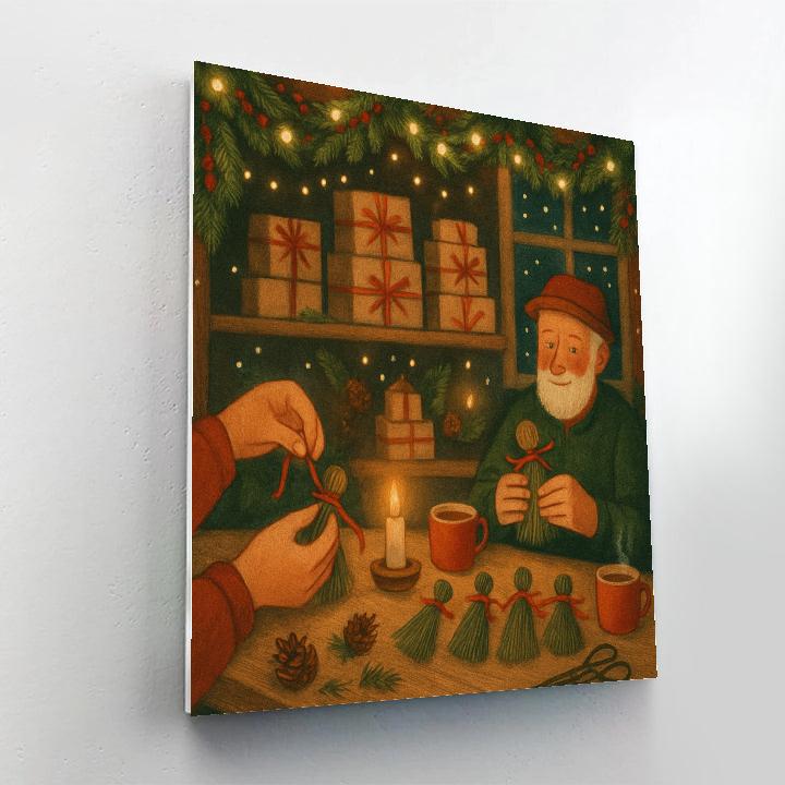 Pine Needle Toy Workshop paint by color