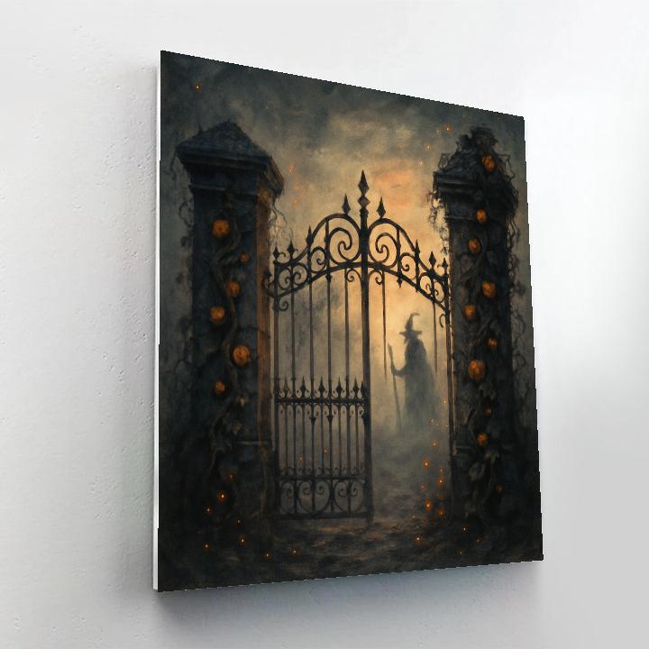 The Ember Gate Of Orchard Keep paint by numbers