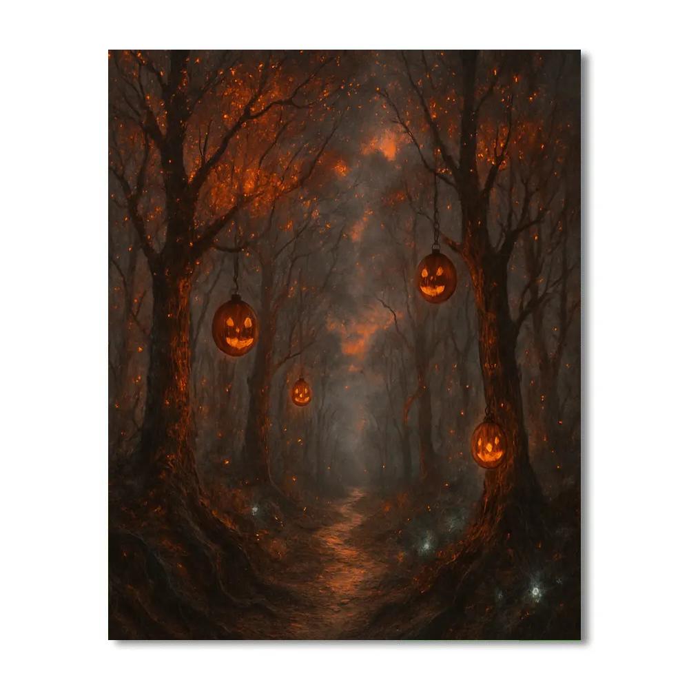 The Emberwood Path Painting by numbers kit