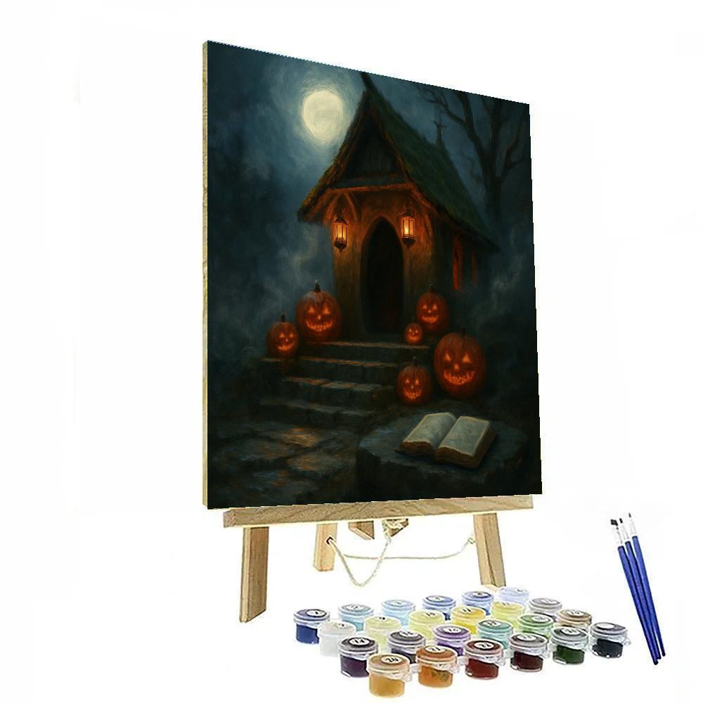 The Lanternwood Chapel DIY paint by numbers