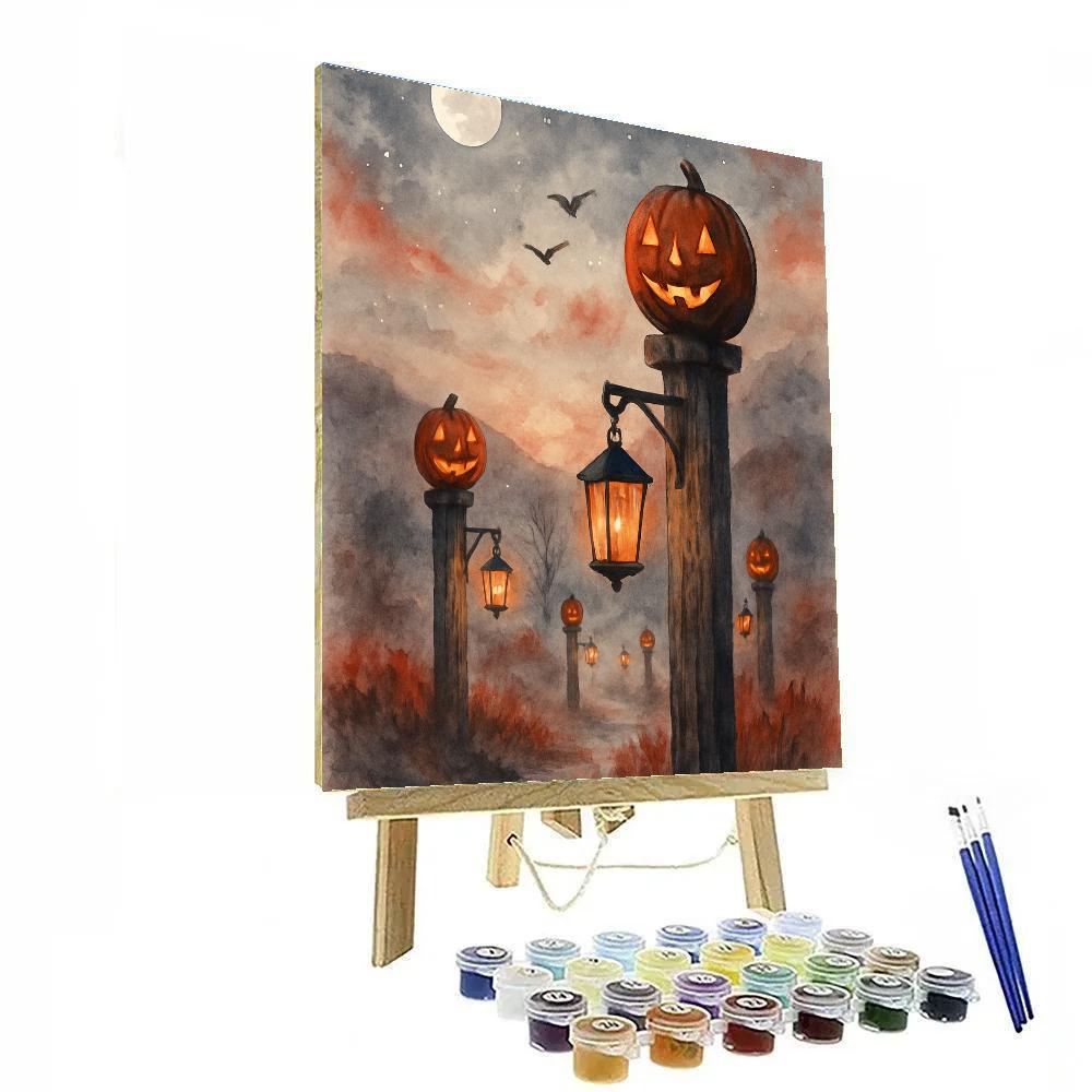 The Hollow Watch At Dawn paint by number