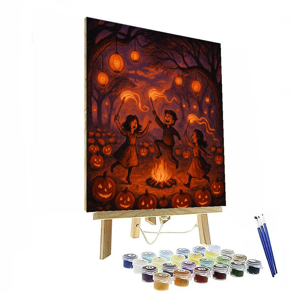 The Ember Glade Festival Paint by numbers kits