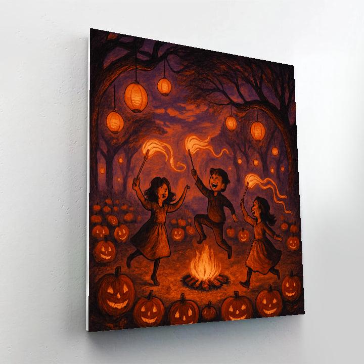 The Ember Glade Festival Paint by numbers kits