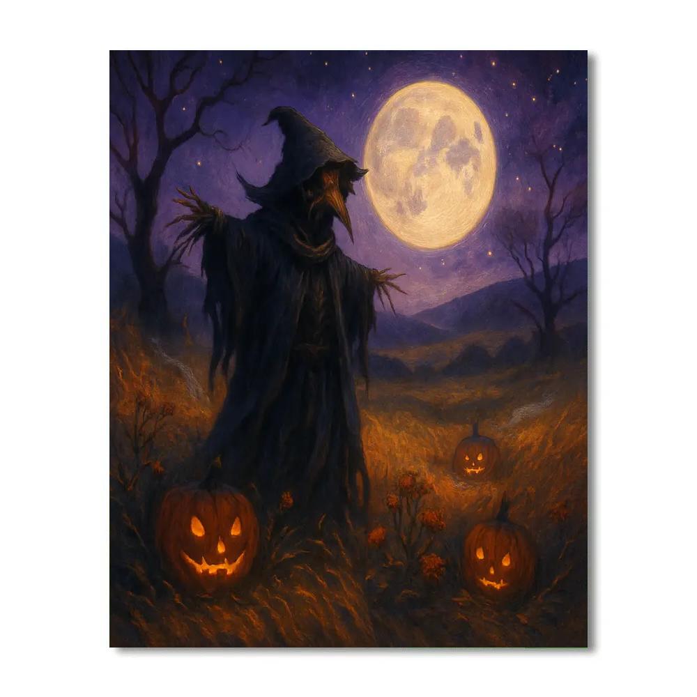 Twilight Whisper Through Haunted Meadows Paint by numbers kits