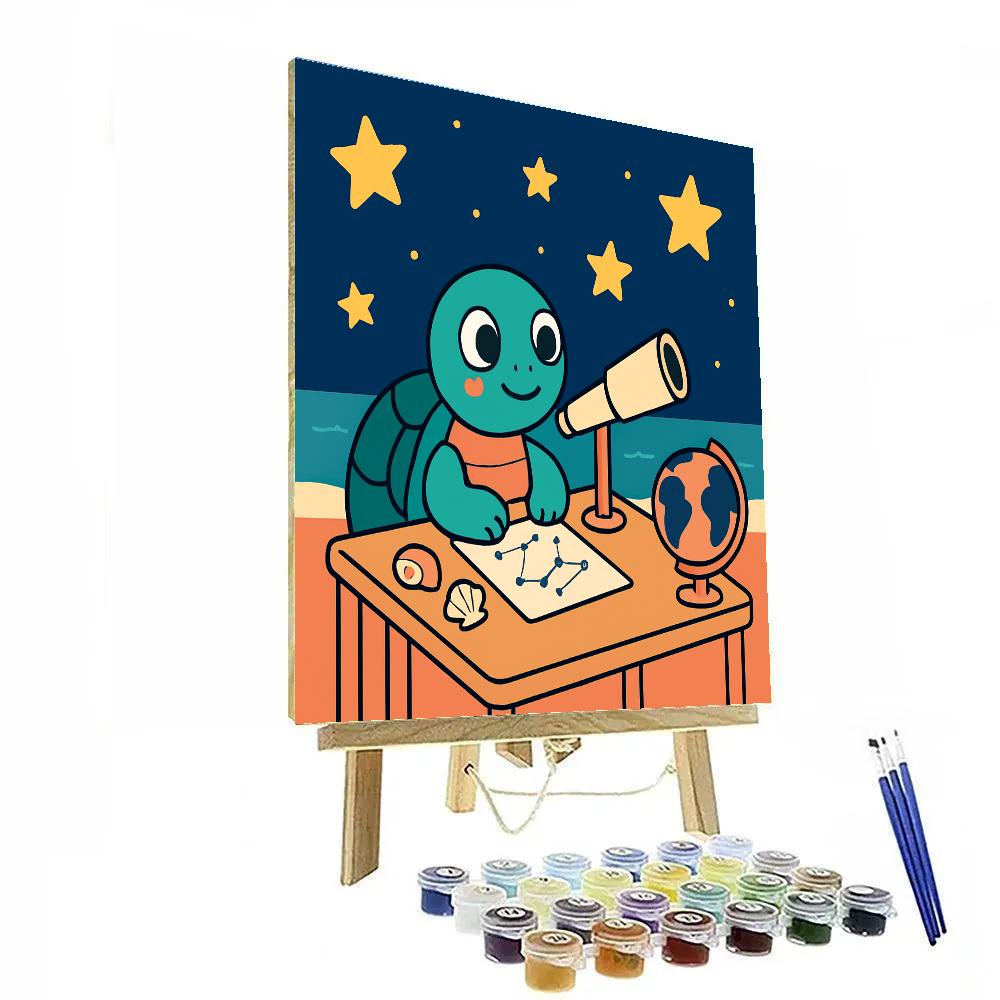 Stargazer Turtle Explorer Paint by numbers kits
