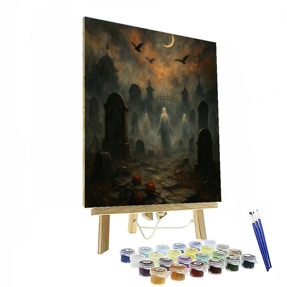 Twilight Grave Lane painting number kit