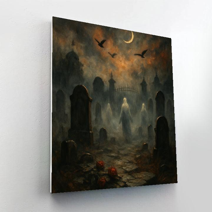 Twilight Grave Lane painting number kit