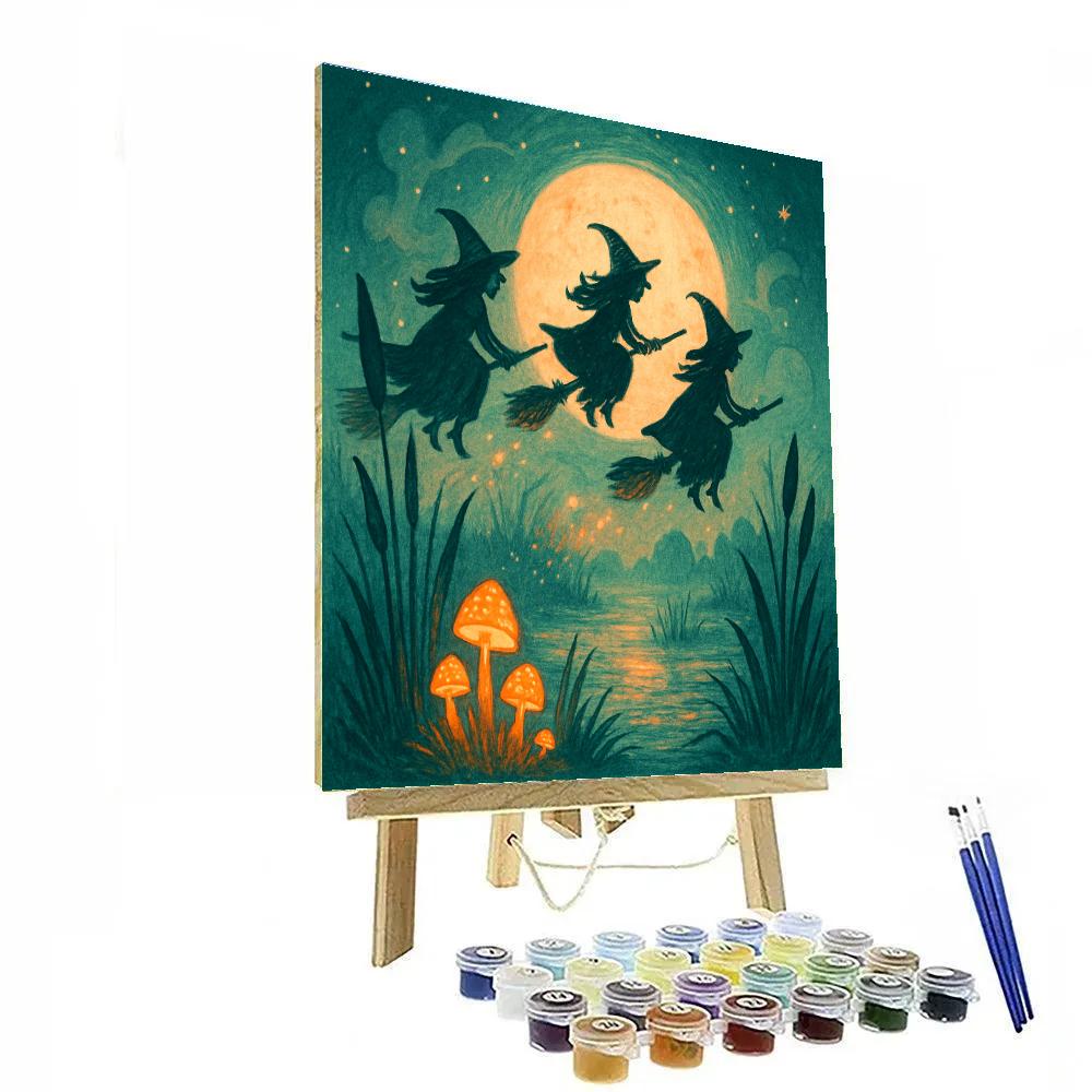 Witchlight Over The Marsh Painting by numbers kit