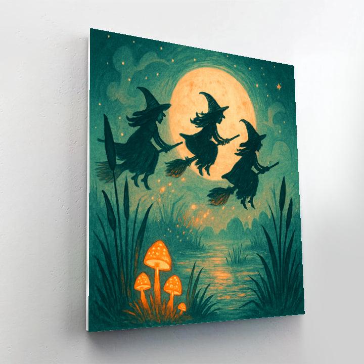 Witchlight Over The Marsh Painting by numbers kit