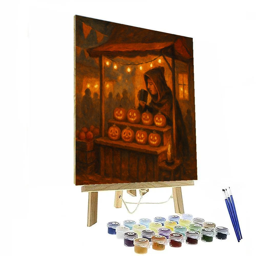 Quiet Lantern Market paint by color
