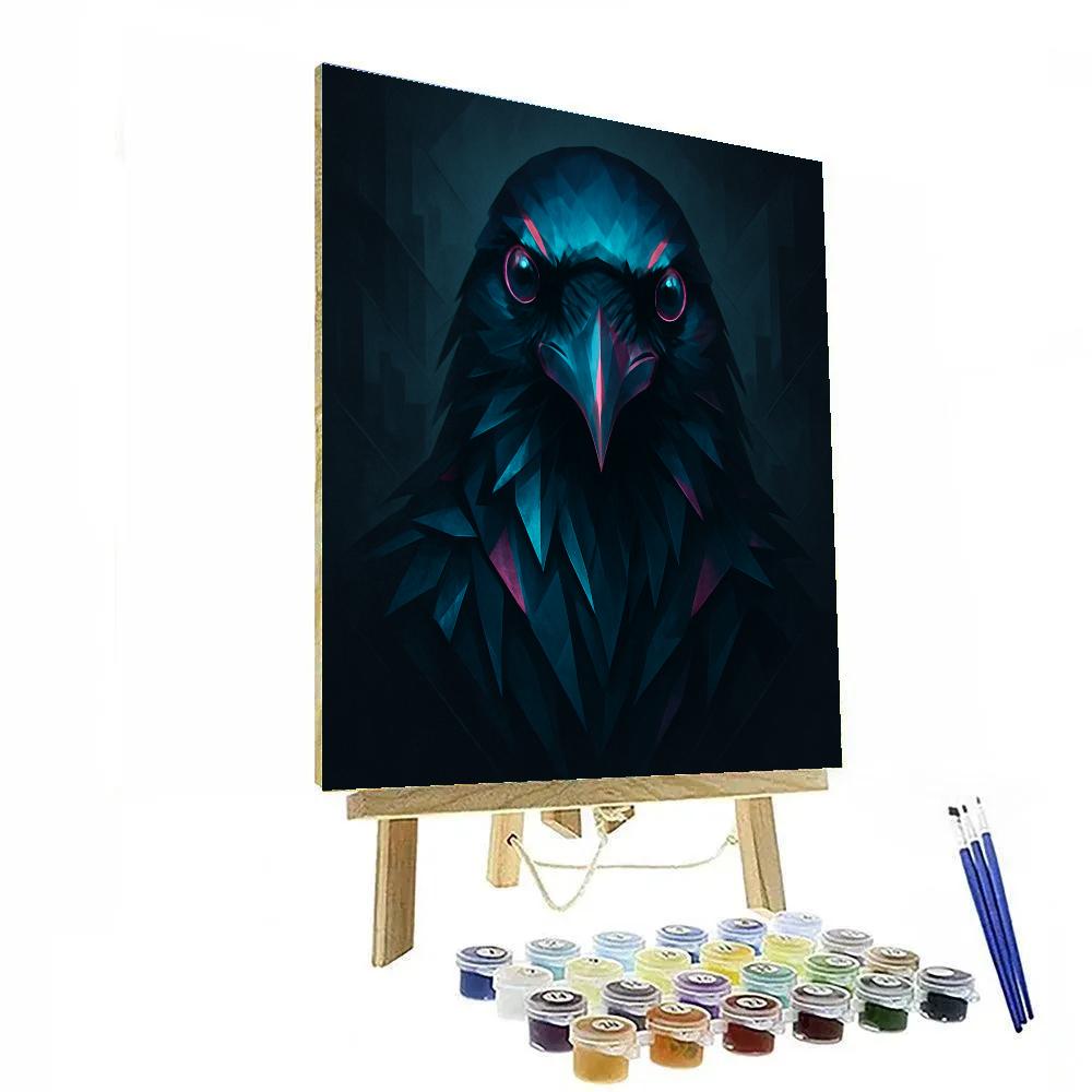 Chromatic Raven Stare paint by color