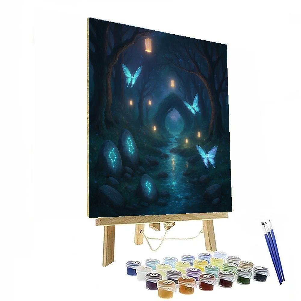 Fantasy Luminara Vale Paint by numbers art