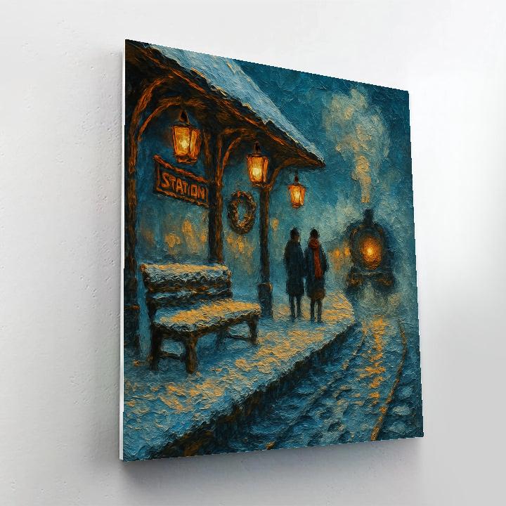 Northern Lantern Train Station painting number kit