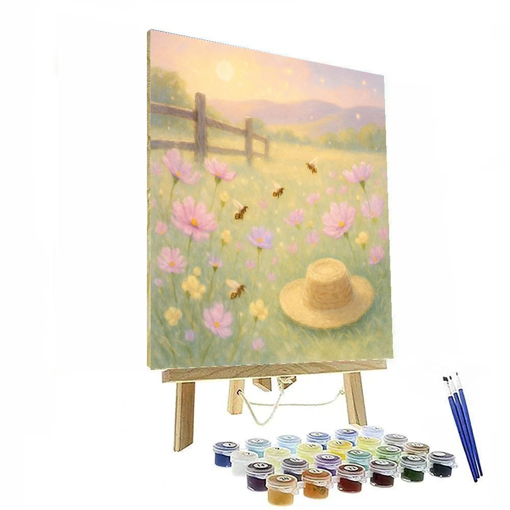 Flower Meadow Murmur paint by number