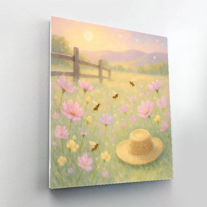 Flower Meadow Murmur paint by number