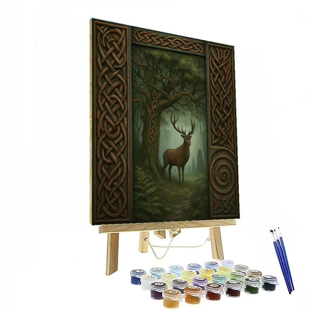 Celtic Knotwood Chronicle paint by color