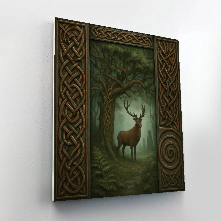 Celtic Knotwood Chronicle paint by color