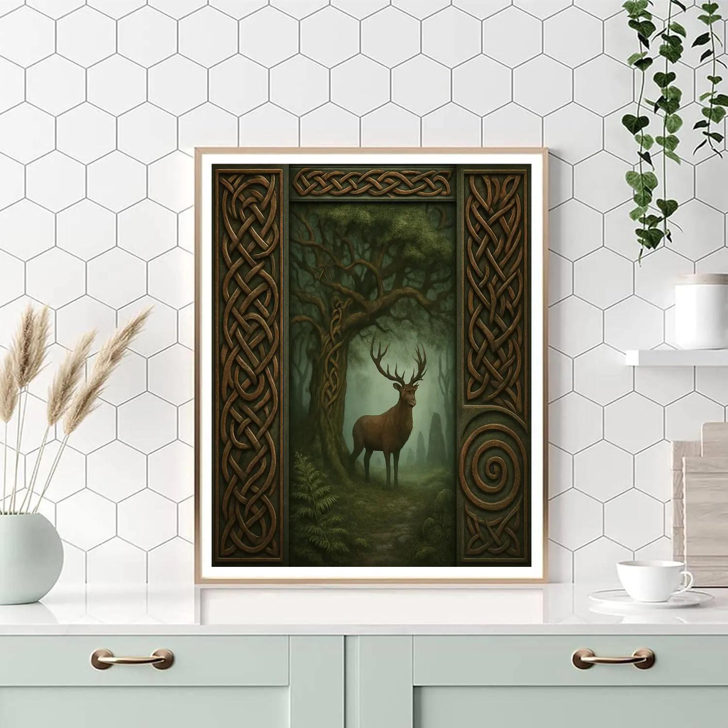 Celtic Knotwood Chronicle paint by color