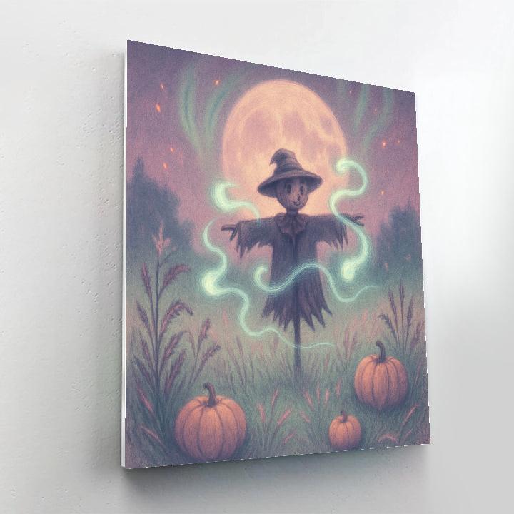Harvest Moon Haunted Meadow paint by number
