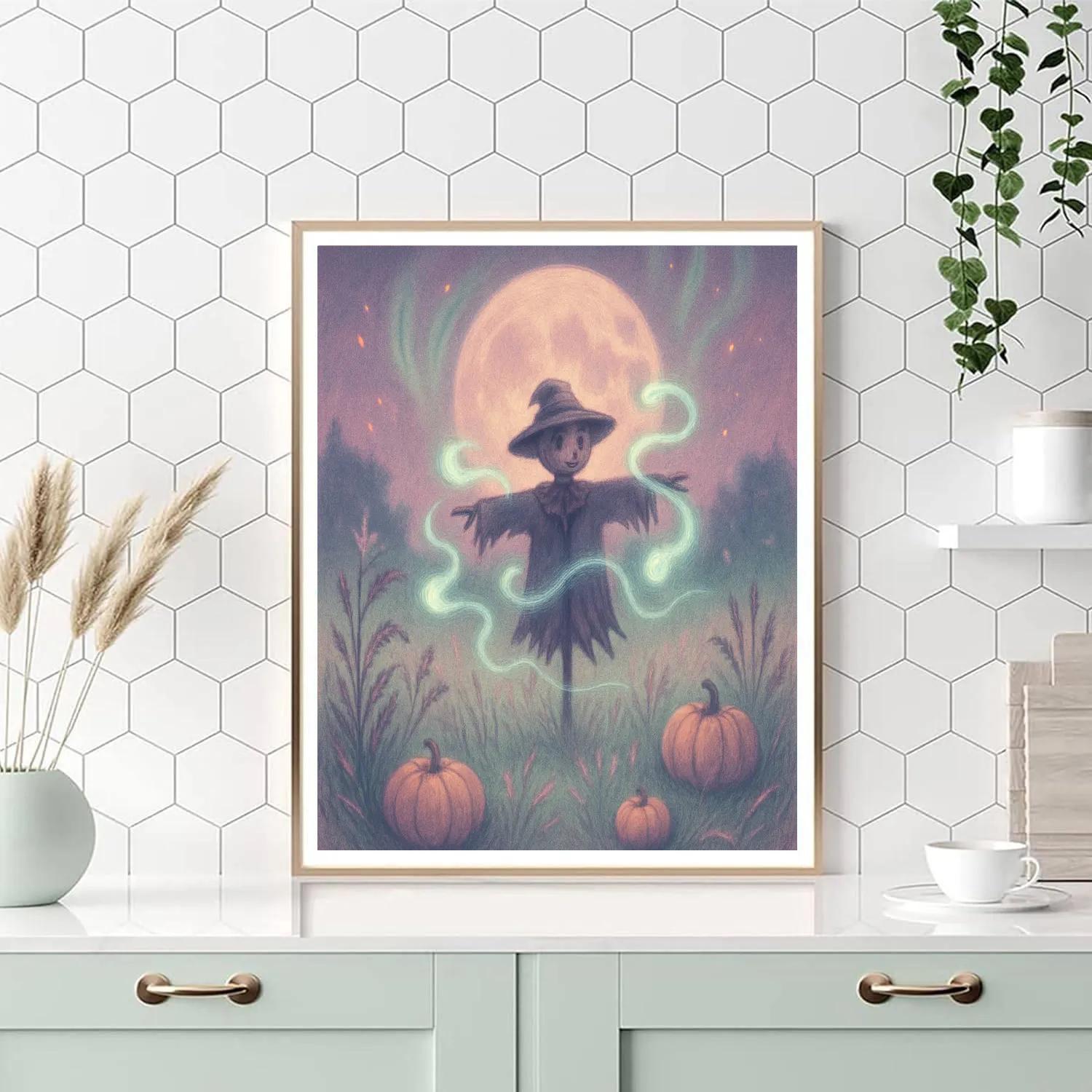 Harvest Moon Haunted Meadow paint by number
