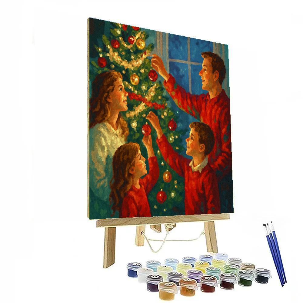 Twilight Tinsel Trimming Paint by numbers kits